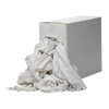 Witte poetslappen gesneden overhemden (9kg per doos)